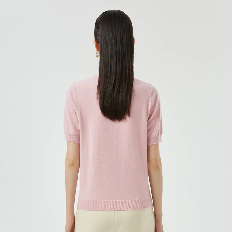 H YXIANG Cashmere Sweater Women's-7