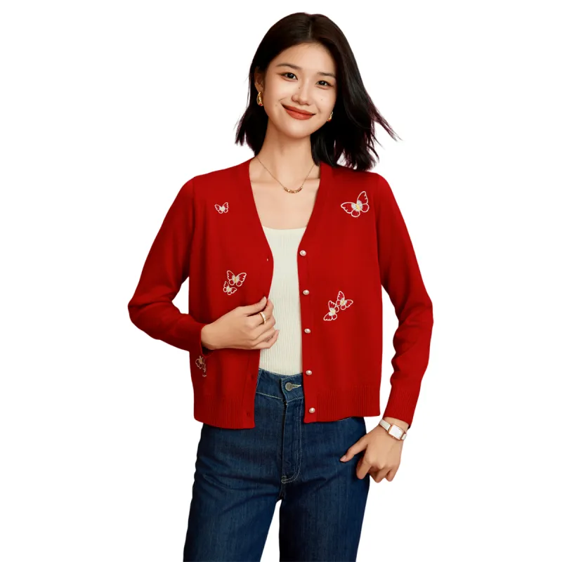 H YXIANG Sweaters Women's-8