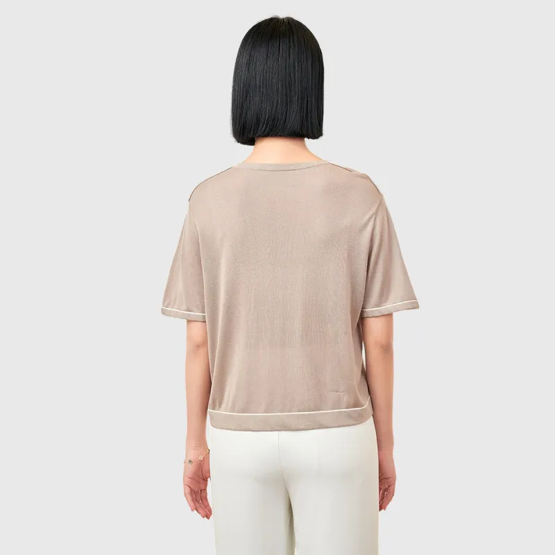 H-YXIANG Knitwear Women's Twilight Gray-2