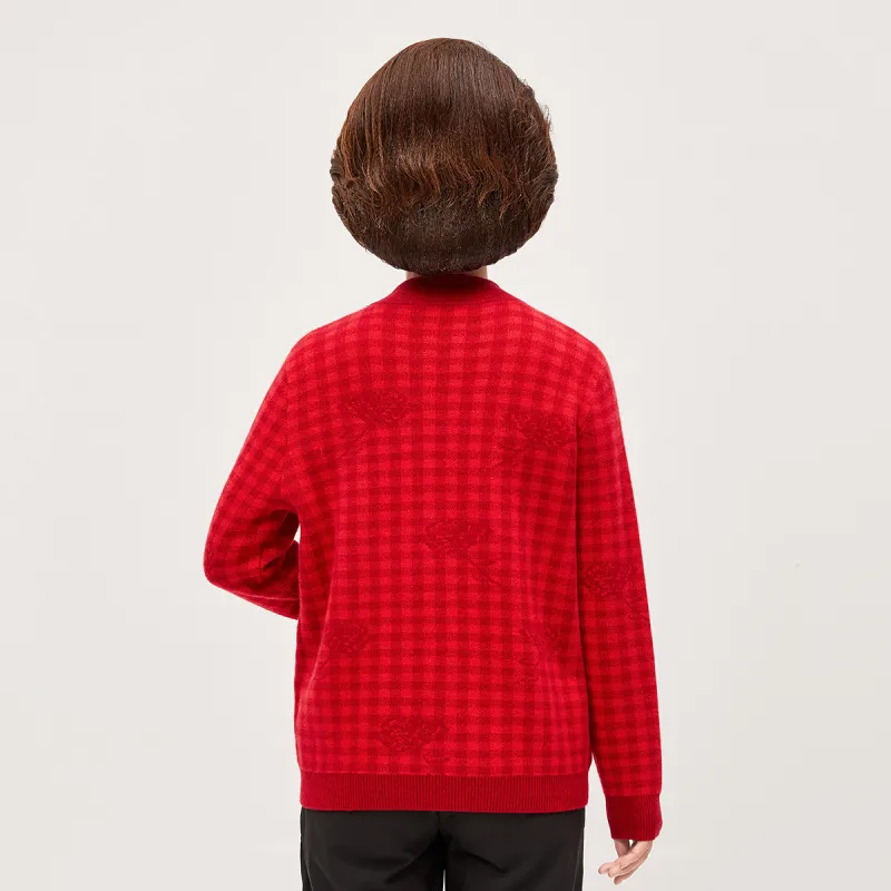 H YXIANG Cashmere Sweater Women's-2