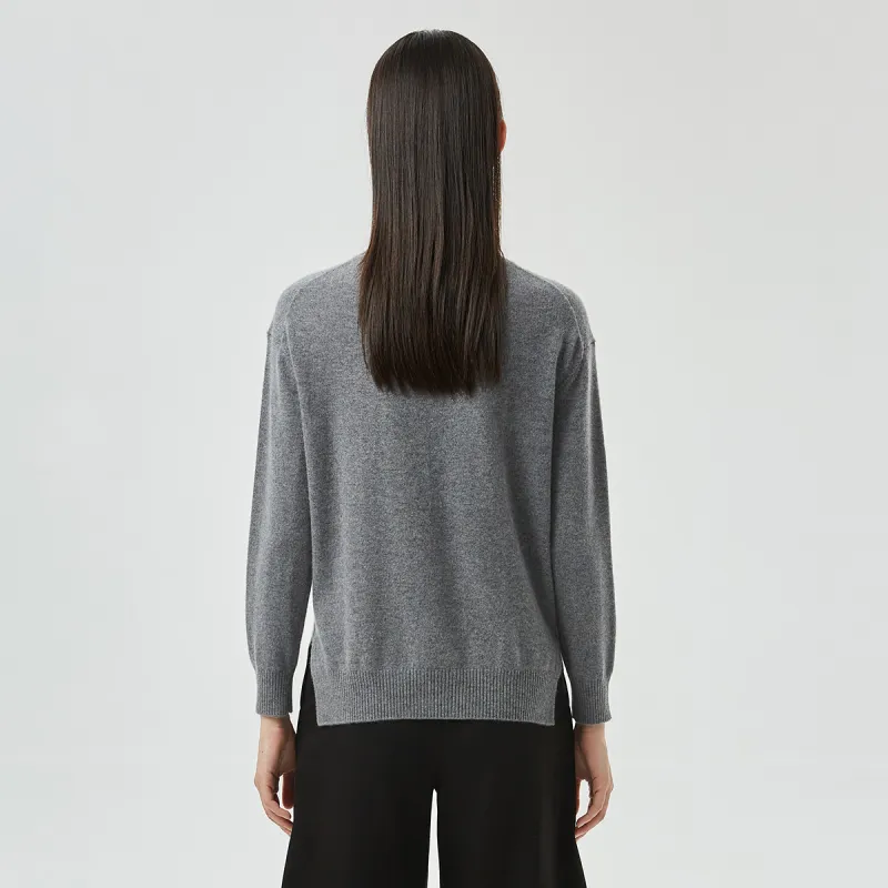 H YXIANG Cashmere Sweaters Women's-2