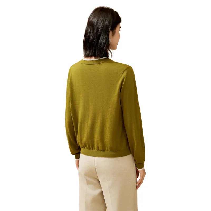 H YXIANG Sweaters Women's-14