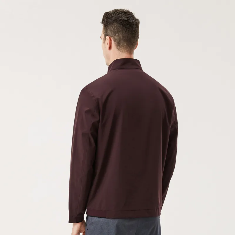 H YXIANG Jackets Men Fuchsia-2