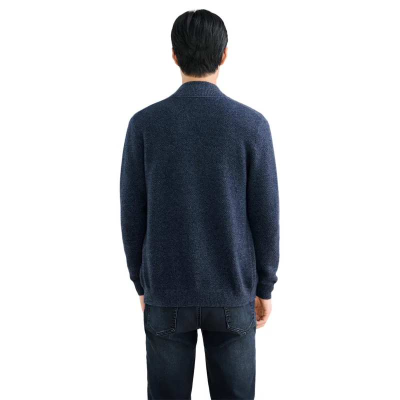 H YXIANG Cashmere Sweater Men's-4