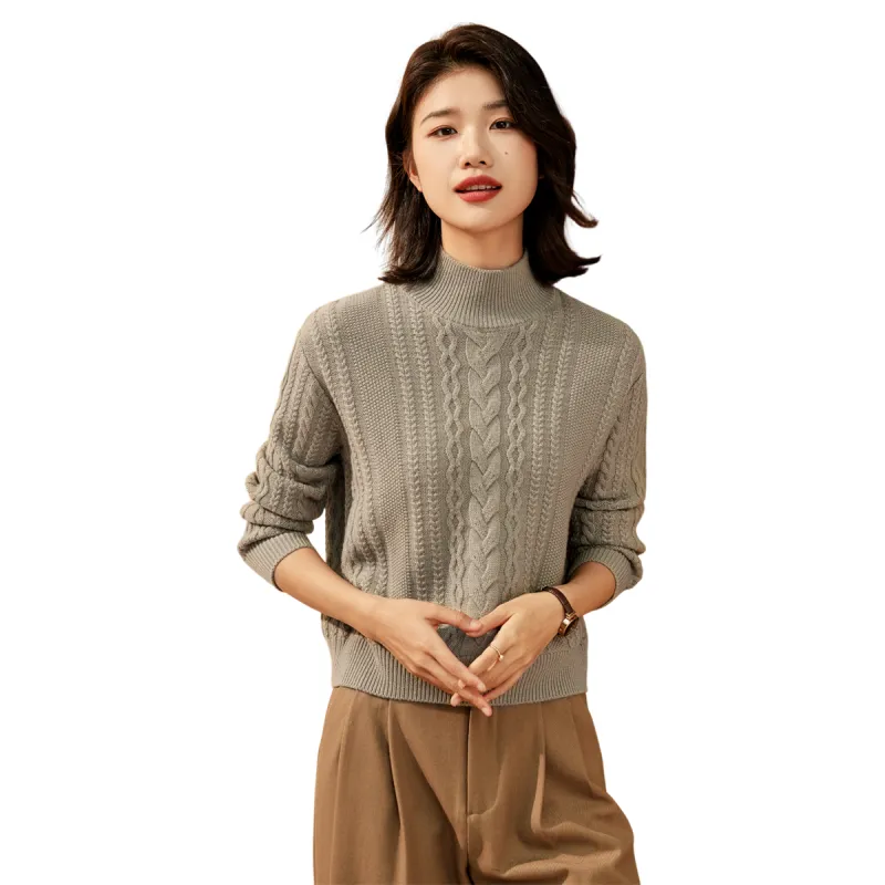 H YXIANG Sweaters Women's-14