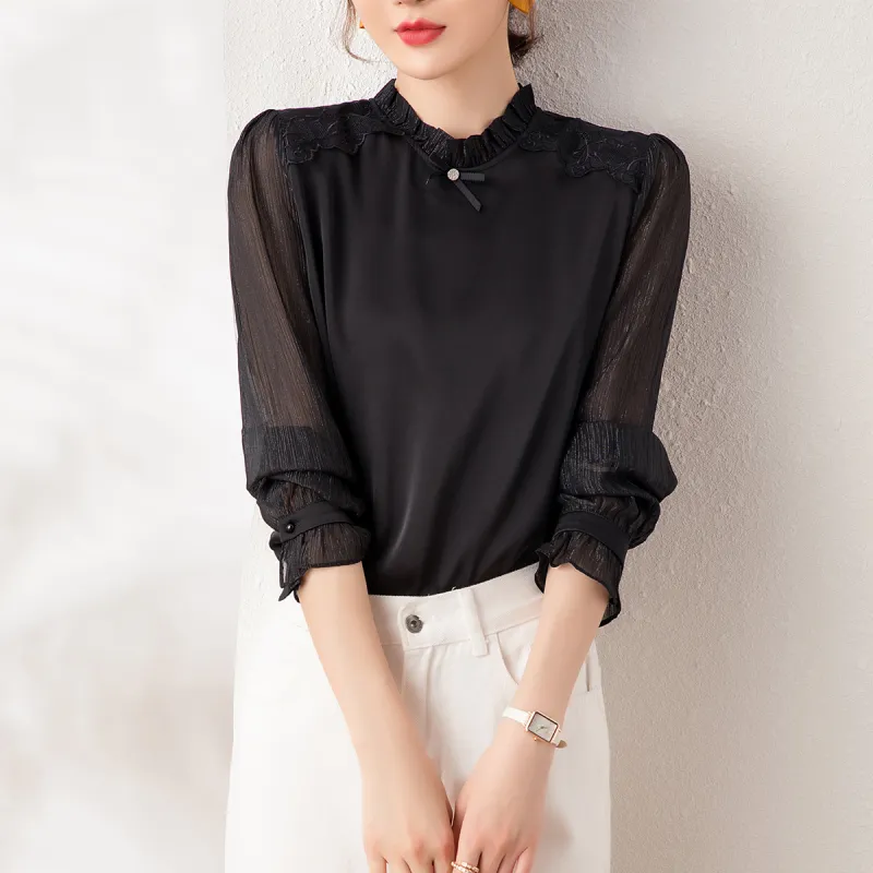 H YXIANG Shirts Women's-5