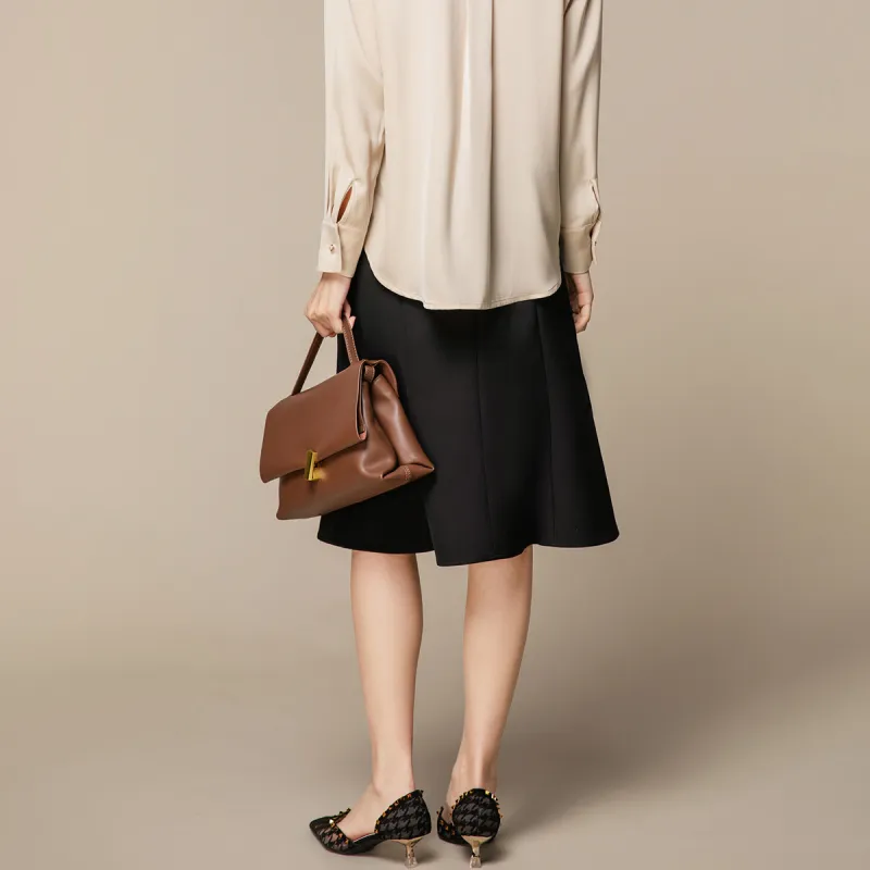 H YXIANG Casual Long Skirt Women's-3