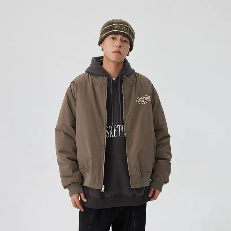 CoosRetro Puffer Jackets Unisex-4