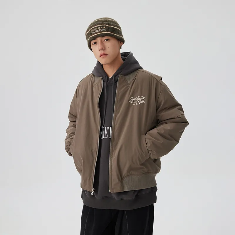 CoosRetro Puffer Jackets Unisex-2