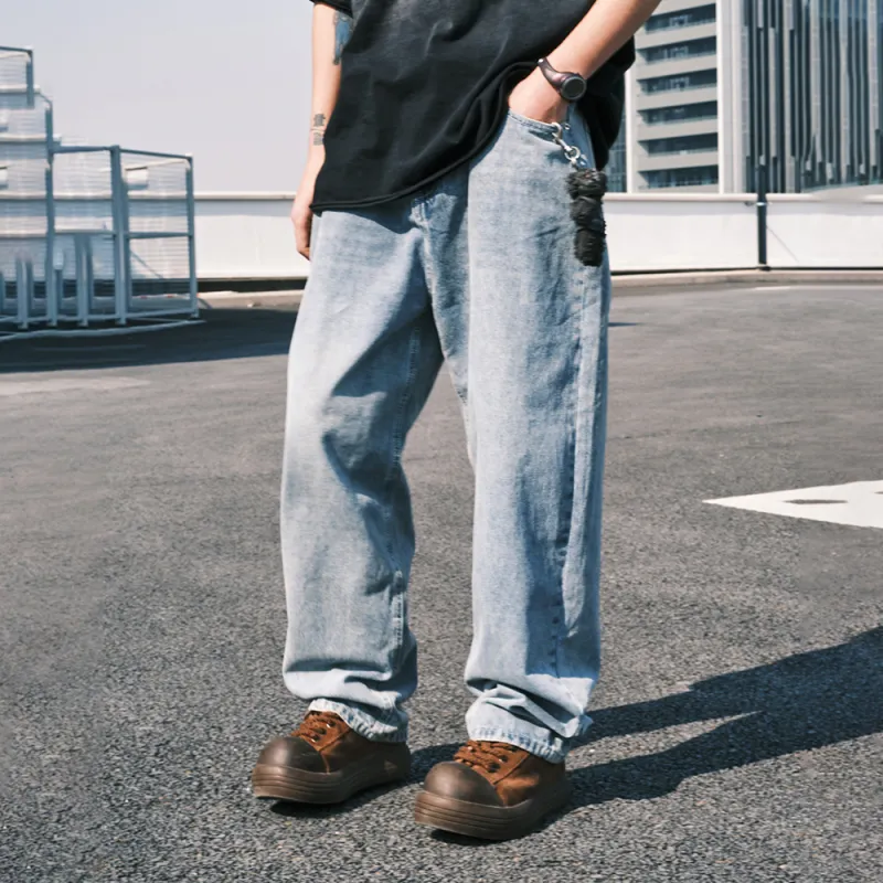 CoosRetro Jeans Unisex Blue-3