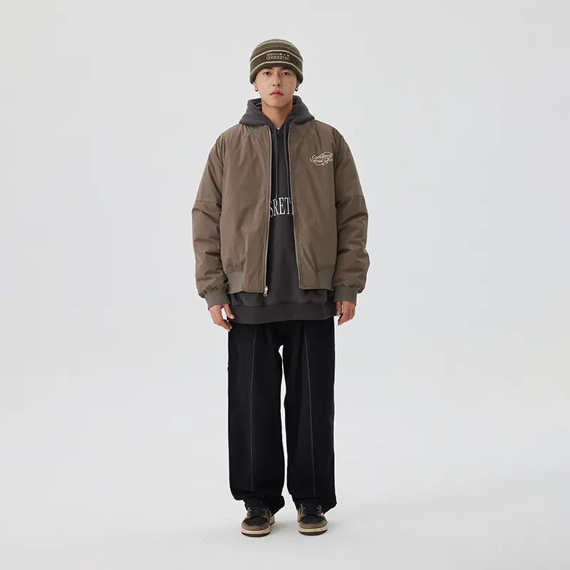 CoosRetro Puffer Jackets Unisex-3