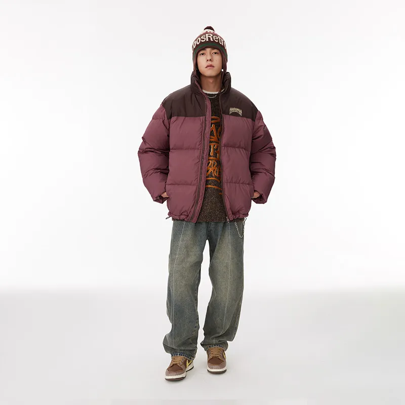 CoosRetro Puffer Jackets Unisex-14