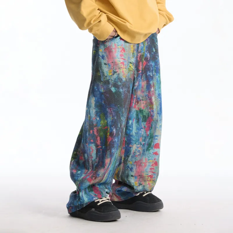 CoosRetro Jeans Men Multicolor-2