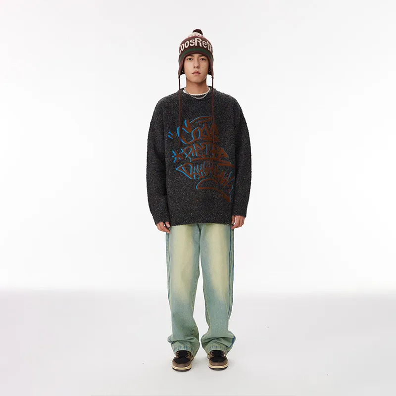 CoosRetro Sweaters Unisex-8