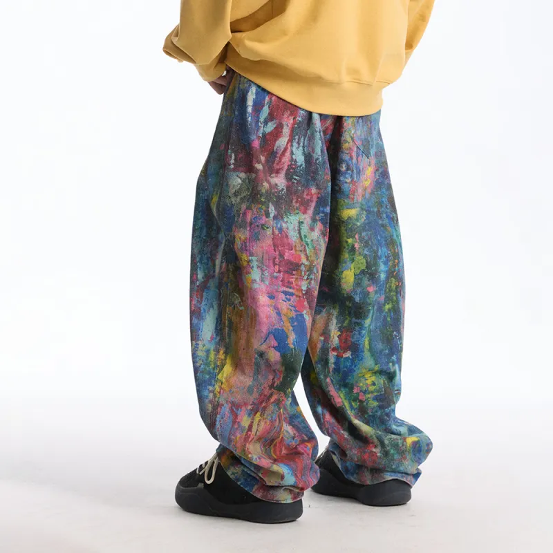 CoosRetro Jeans Men Multicolor-4