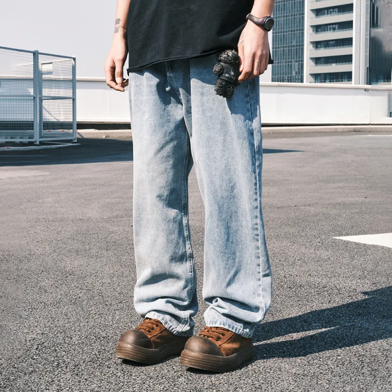 CoosRetro Jeans Unisex Blue-2