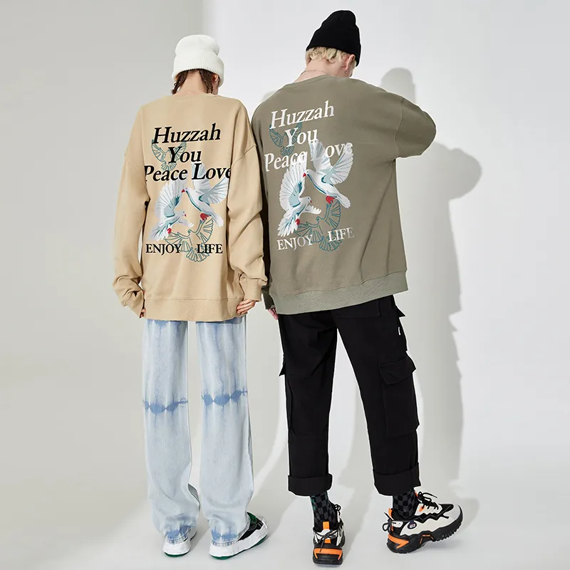 Huzzah Pullover Sweatshirt Unisex-5