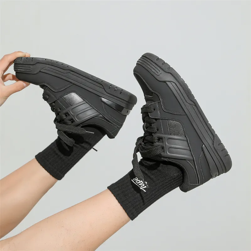 ZONEJOY Canvas Shoes Unisex Low Top Black/Green-4
