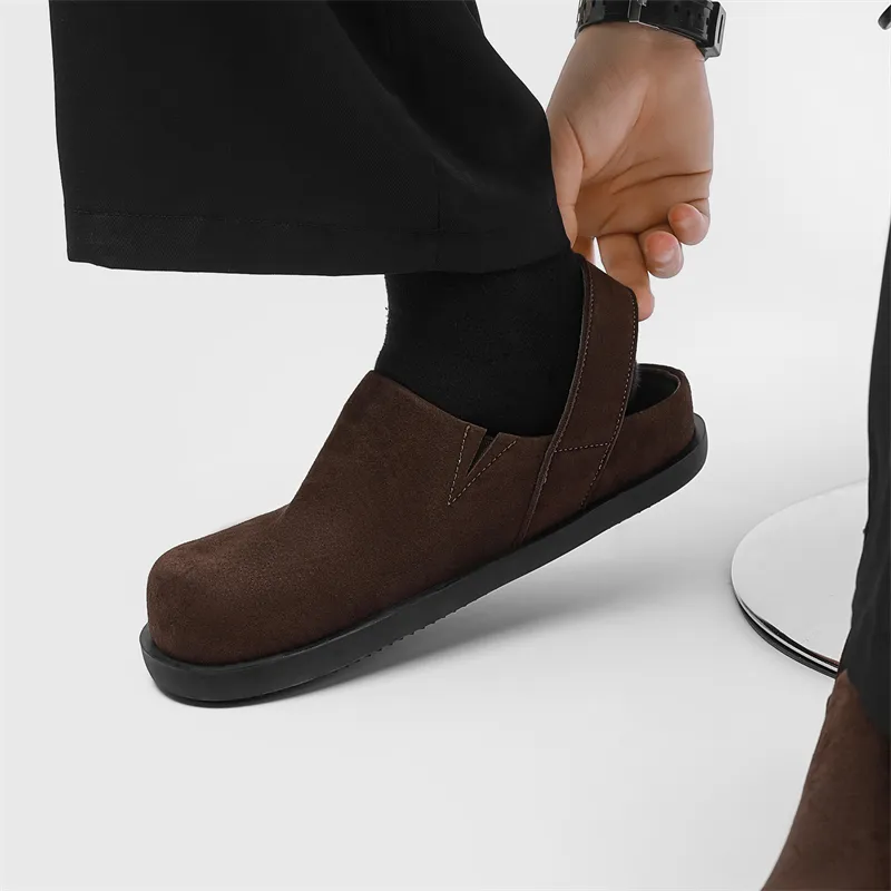 ZONEJOY Rubber Sole Closed Toe Slippers Unisex-3