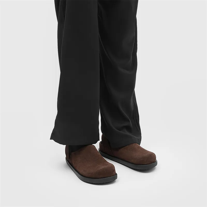 ZONEJOY Rubber Sole Closed Toe Slippers Unisex-4