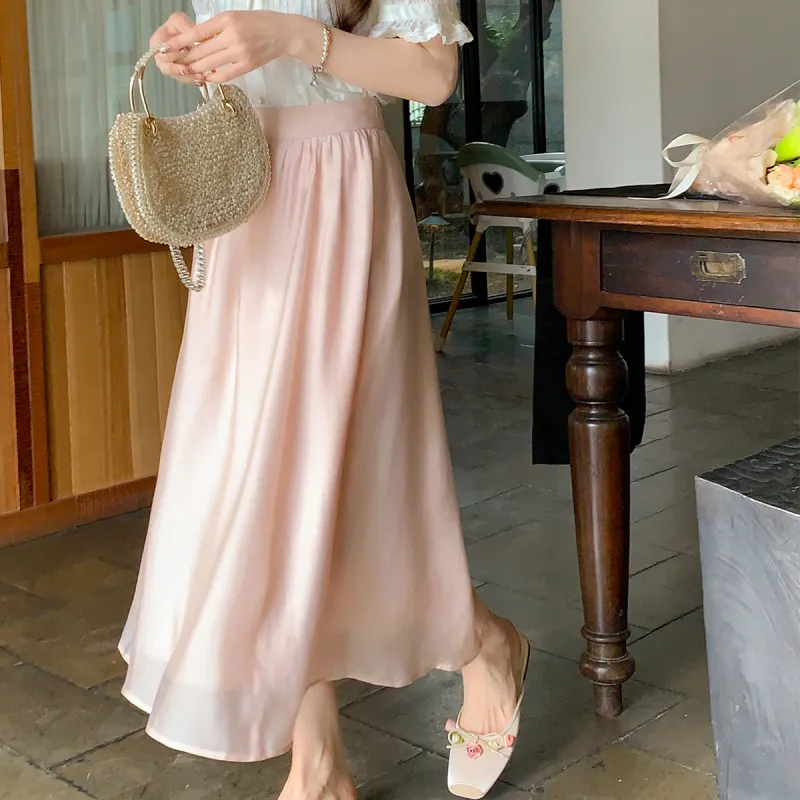 Miss Chipmunk Casual Long Skirts Women's-6