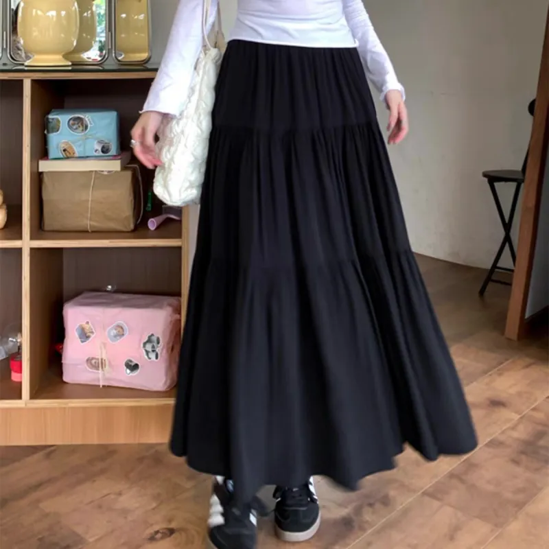 Pa33word Casual Long Skirt Women's-13