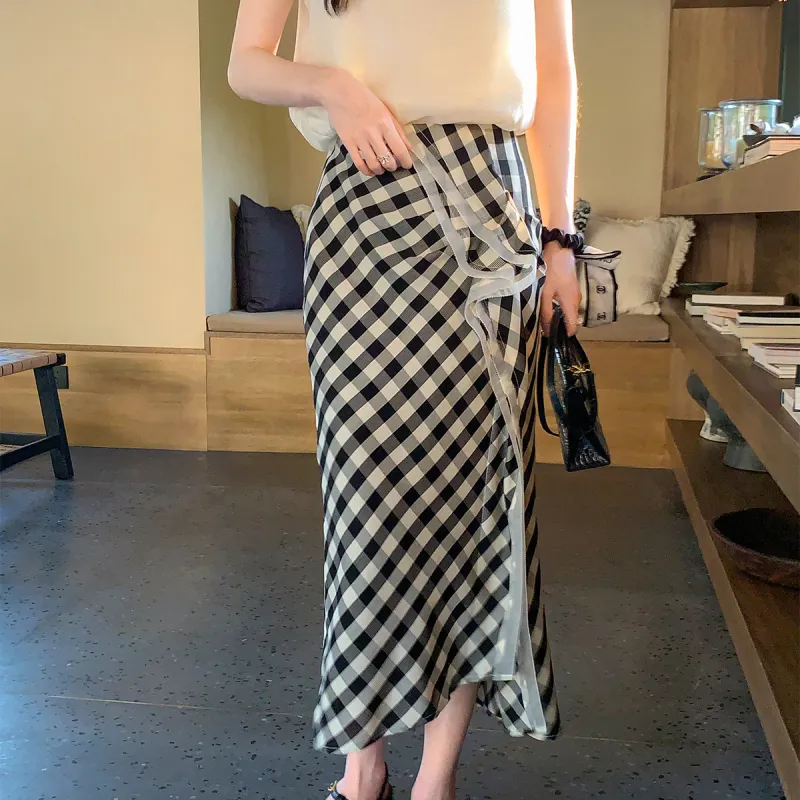 Miss Chipmunk Casual Long Skirts Women's-2