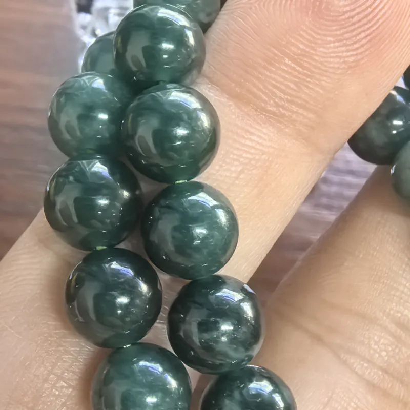 ILolu Glutinous Jade Bracelets Unisex-4