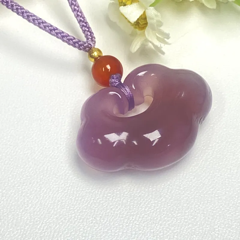 ILolu Natural Chalcedony Necklaces Unisex-1
