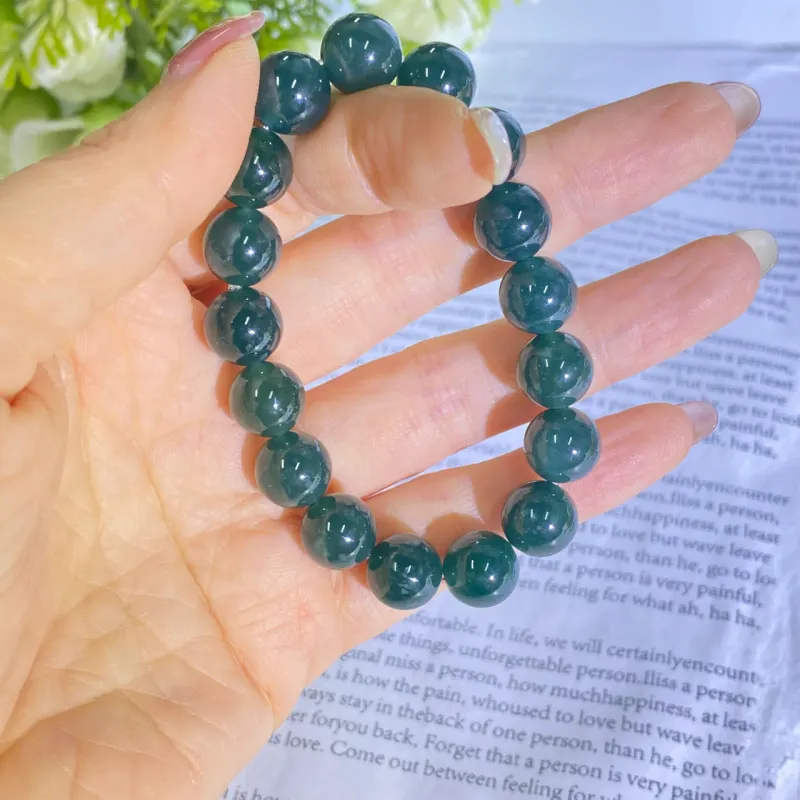 ILolu Ice Glutinous Jadeite Bracelets Unisex-1