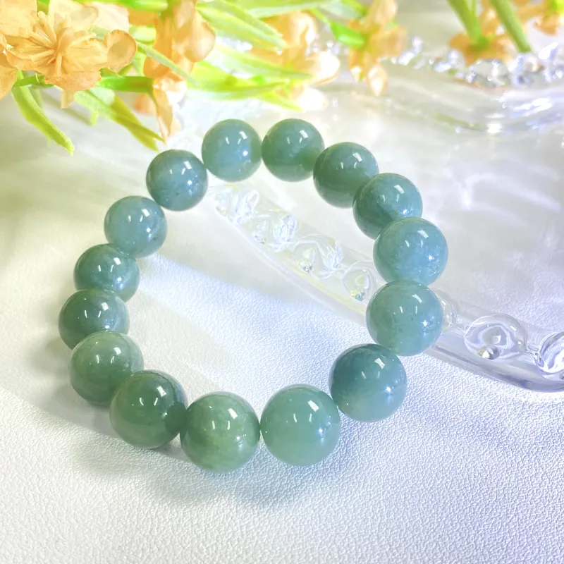 ILolu Bean Type Jadeite Bracelets Unisex-2