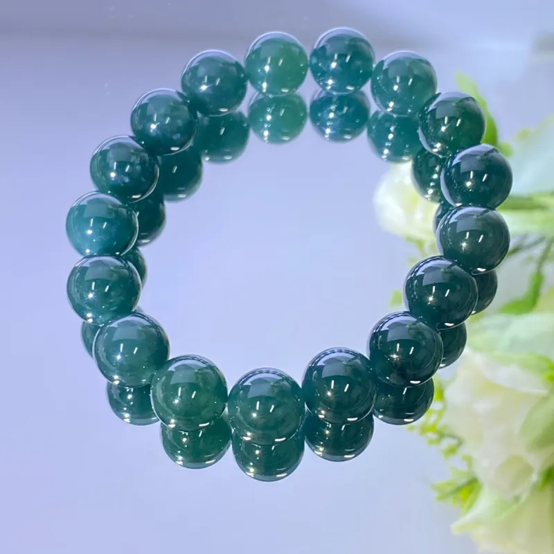 ILolu Ice Glutinous Jadeite Bracelets Unisex-3