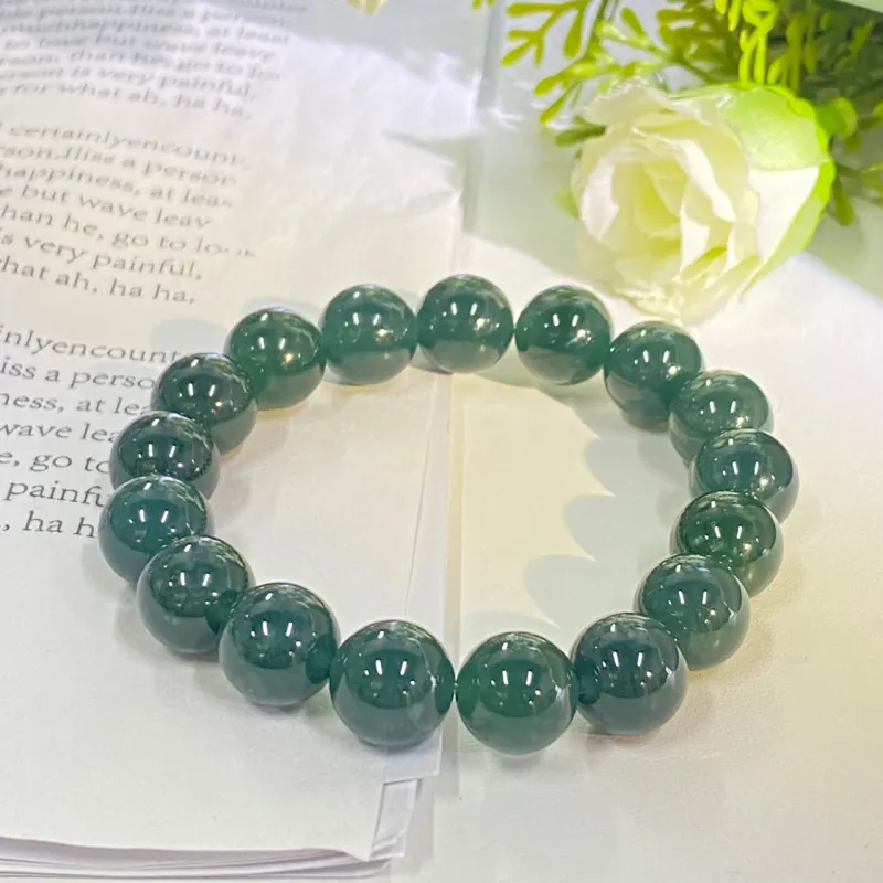 ILolu Ice Glutinous Jadeite Bracelets Unisex-2
