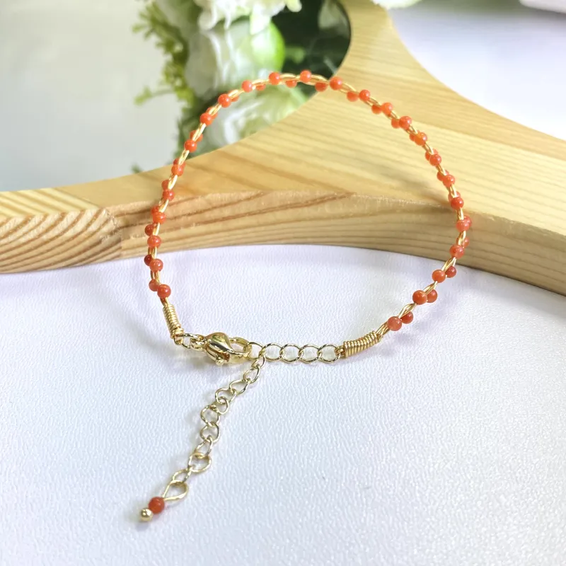 ILolu Natural Agate Bracelets Women's-2