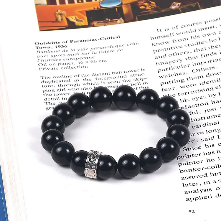 ILolu Obsidian Bracelets Unisex-5