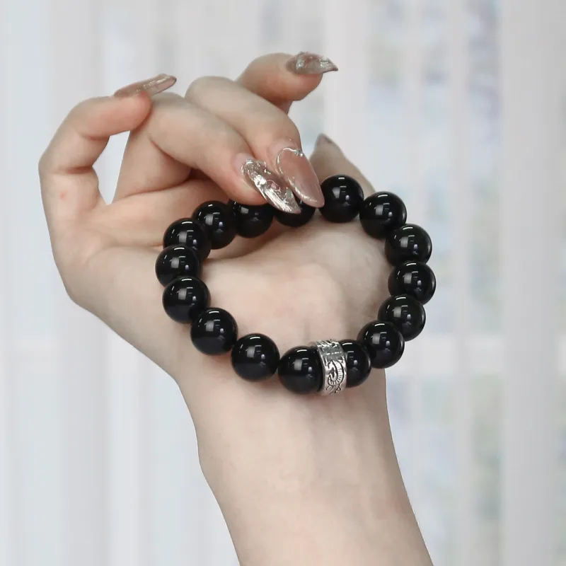 ILolu Obsidian Bracelets Unisex-1