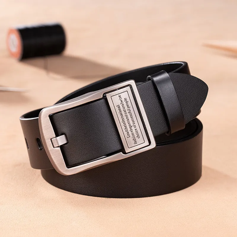 TUCANO Cow Split Leather Belts Men's 3.8cm-6