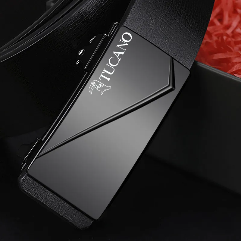 TUCANO Cow Split Leather Belts Men's Width 3.3cm-4
