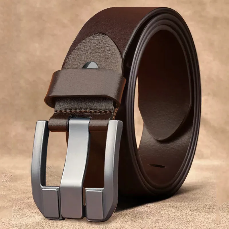 TUCANO Cow Split Leather Belts Men's 3.8cm-4