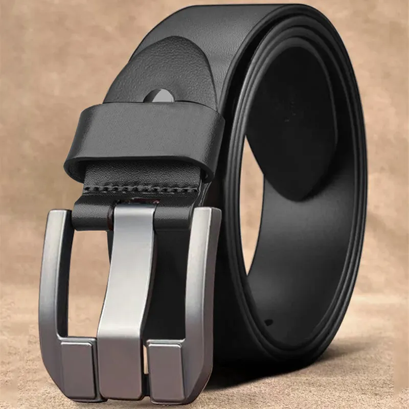 TUCANO Cow Split Leather Belts Men's 3.8cm-2