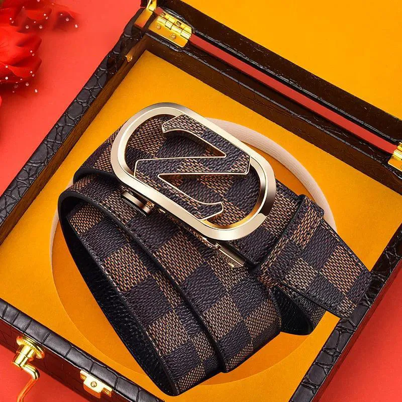 TUCANO Cow Split Leather Belts Men's 3.5CM-2
