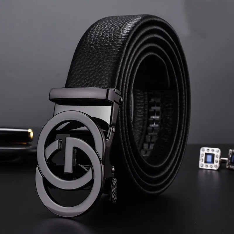 TUCANO Cow Split Leather Belts Men's Width 3.5cm-1