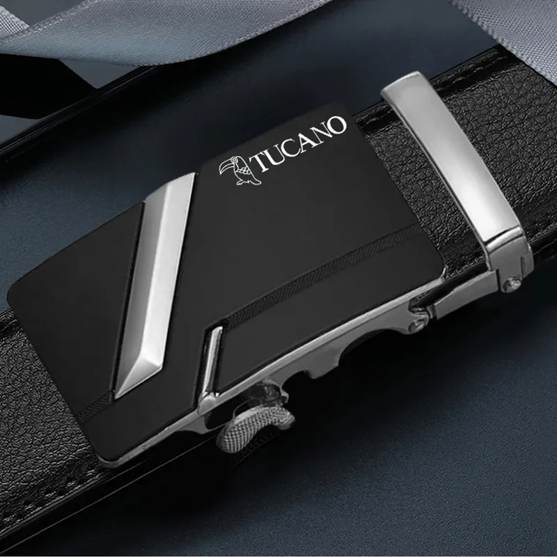 TUCANO Split Cow Leather Cow Split Leather Belts Men's 3.5cm-5
