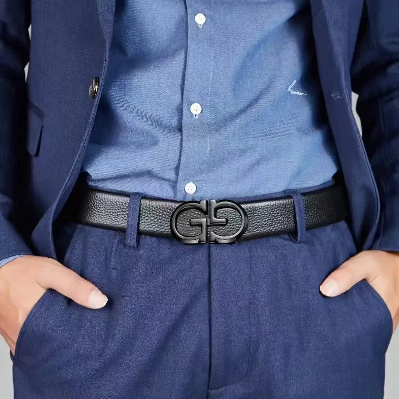 TUCANO Split Cow Leather Belts Men's 3.5CM-5