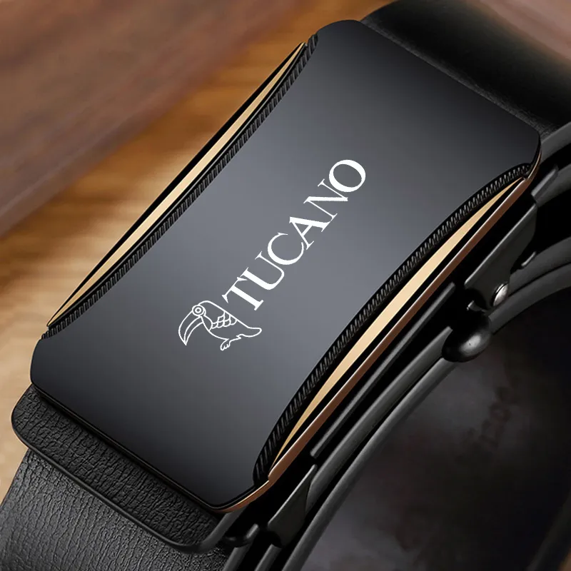 TUCANO Cow Leather Belts Men's 3.3cm-2