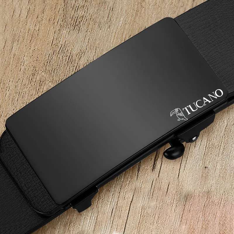 TUCANO Cow Split Leather Belts Men's 3.4cm-2