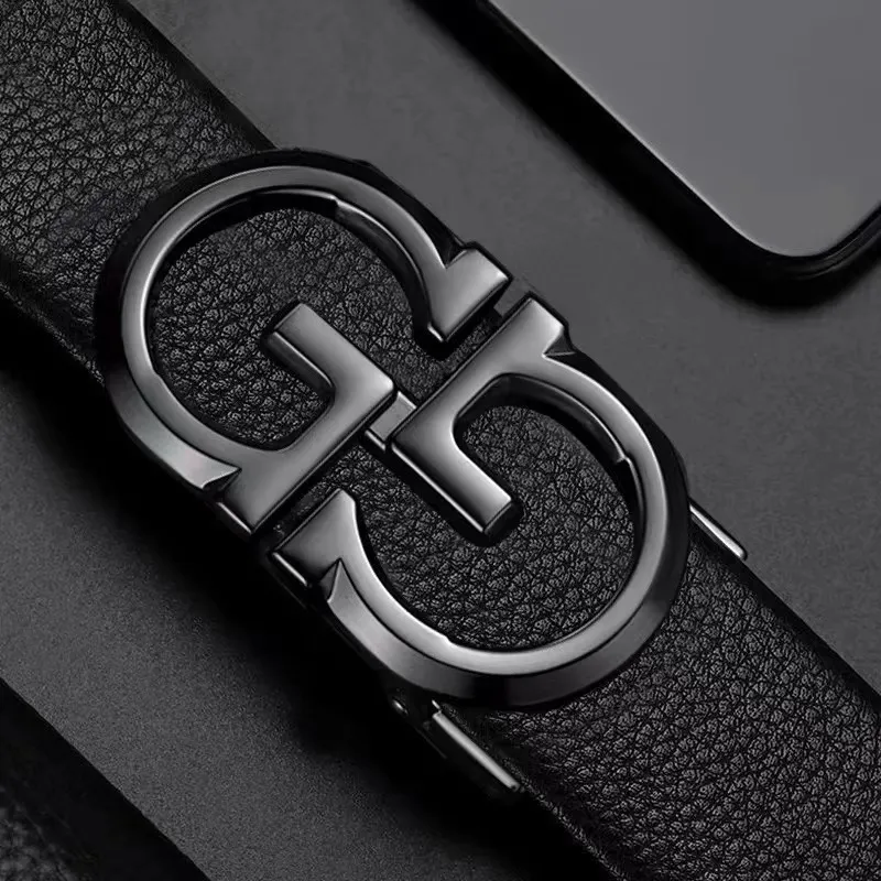 TUCANO Split Cow Leather Belts Men's 3.5CM-6