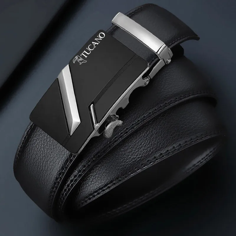 TUCANO Split Cow Leather Cow Split Leather Belts Men's 3.5cm-4