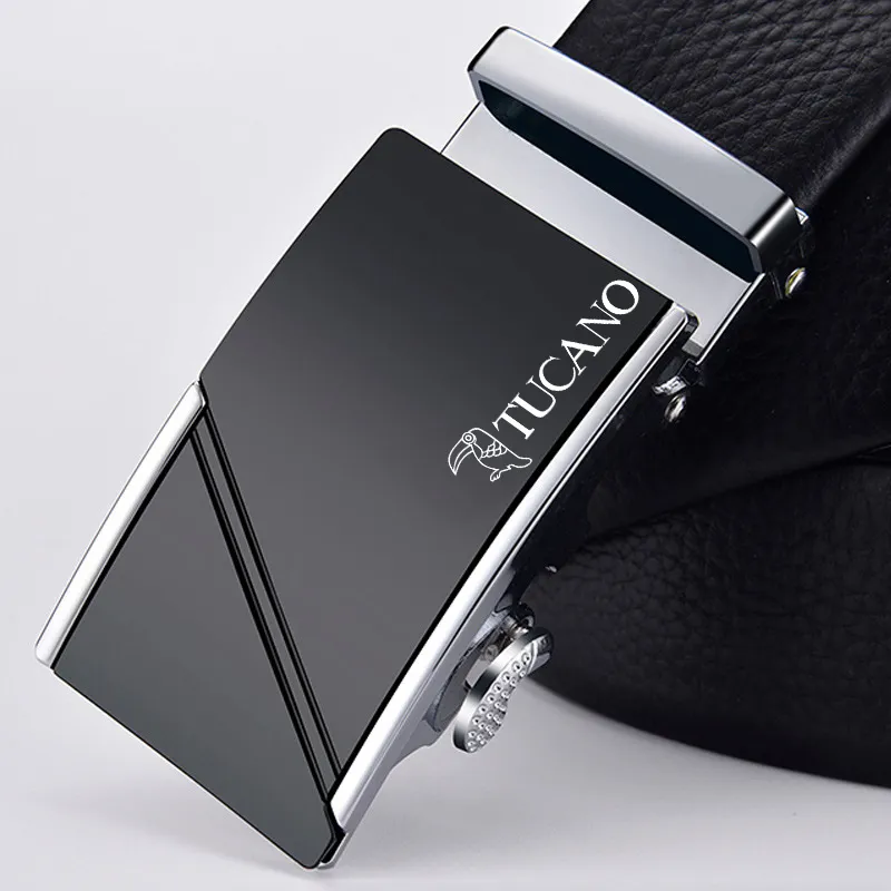 TUCANO Cow Split Leather Belts Men's Width 3.5cm-4