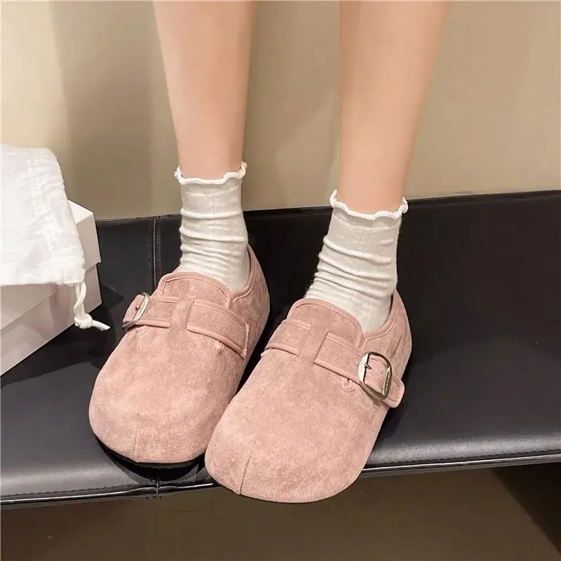 OAOQ Quiet Abrasion Resistant Slip Resistant Closed Toe Slippers Women's-24